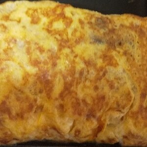 チーズ入りの卵焼き